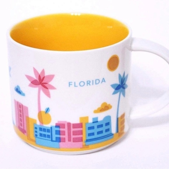 Starbucks Florida You Are Here 2013 Coffee Tea Mug Cup - Picture 1 of 6